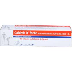 Calcivit D forte Brausetabletten 20 St