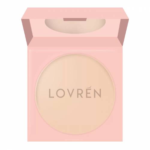 Pudra pentru fixarea machiajului, Cipria Fix & Shine, Lovren
