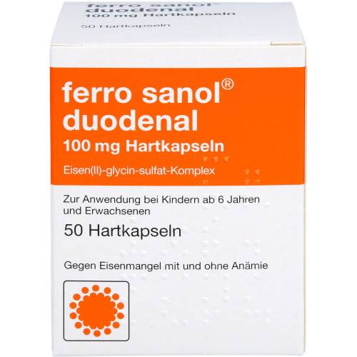 Ferro Sanol duodenal Hartkaps.m.msr.überz.Pell. 50 St
