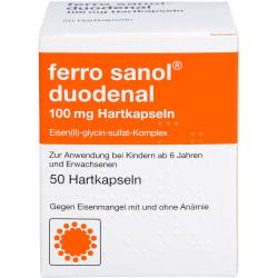Ferro Sanol duodenal Hartkaps.m.msr.überz.Pell. 50 St