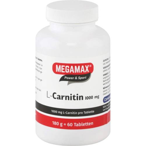 Megamax L-Carnitin 1000 mg Tabletten 60 St