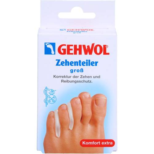 Gehwol Polymer Gel Zehen Teiler groß 3 St