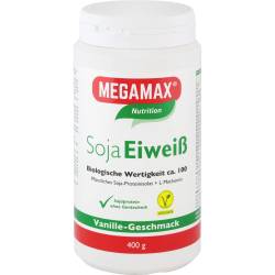 Soja Eiweiss 80+Methionin Vanille Pulver 400 g