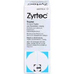 Zyrtec 10 mg/ml Tropfen 20 ml
