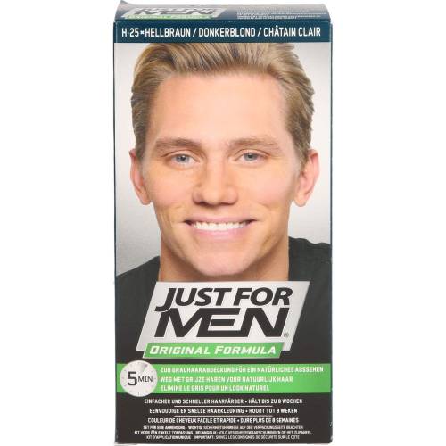 Just for men Tönungsshampoo hellbraun 60 ml