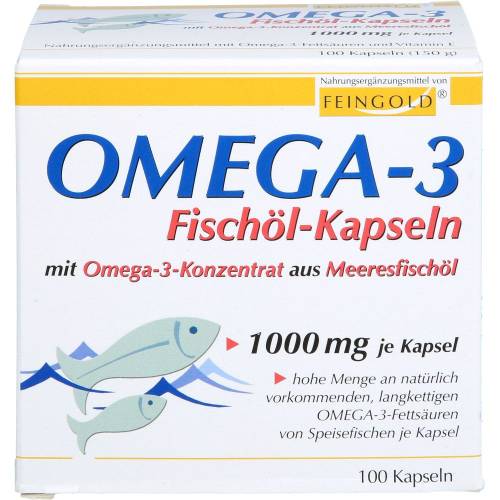 Omega-3 Fischöl Kapseln 100 St