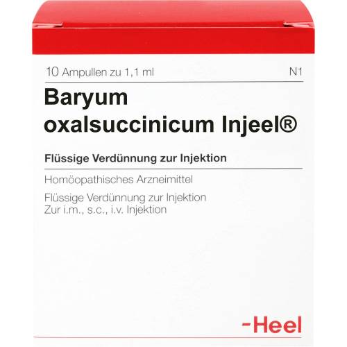 Baryum oxalsuccinicum Injeel Ampullen 10 St