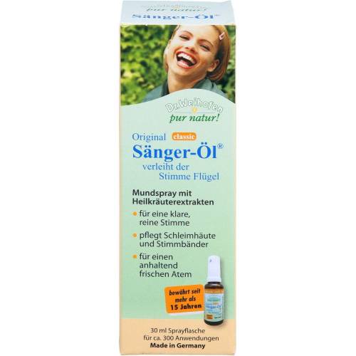 Sänger-Öl Dr.Weihofen pur natur Sprühflasche 30 ml