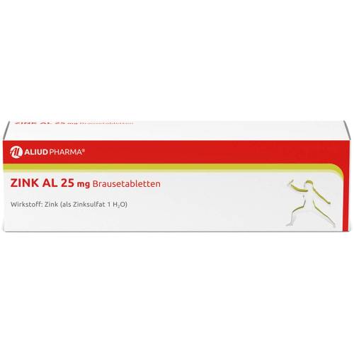 Zink Al 25 mg Brausetabletten 20 St