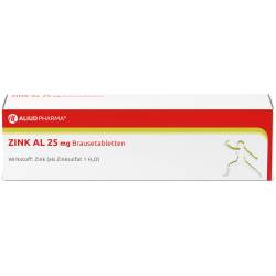 Zink Al 25 mg Brausetabletten 20 St