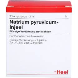 Natrium Pyruvicum Injeel Ampullen 10 St