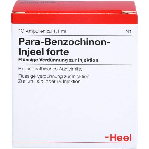 Para Benzochinon Injeel forte Ampullen 10 St
