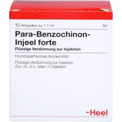 Para Benzochinon Injeel forte Ampullen 10 St