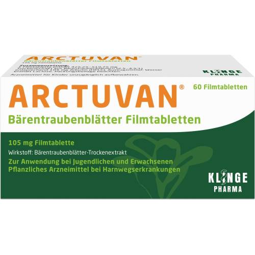 Arctuvan Bärentrauben Filmtabletten 60 St