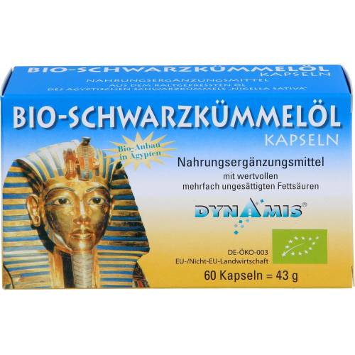 Schwarzkümmel Bio ägypt.Kapseln 60 St