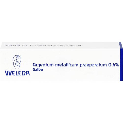Argentum Metallicum Praeparatum 0,4% Salbe 25 g
