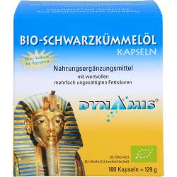 Schwarzkümmel Bio ägypt.Kapseln 180 St