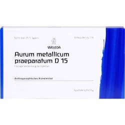 Aurum Metallicum Praeparatum D 15 Ampullen 8 St