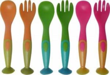 Primii Pasi Set tacamuri cu ventuze R0545