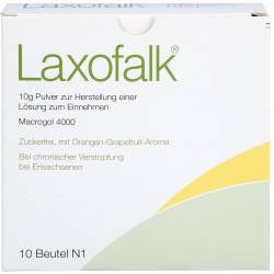 Laxofalk 10 g Plv.z.Herst.e.Lsg.z.Einnehmen Beutel 10 St