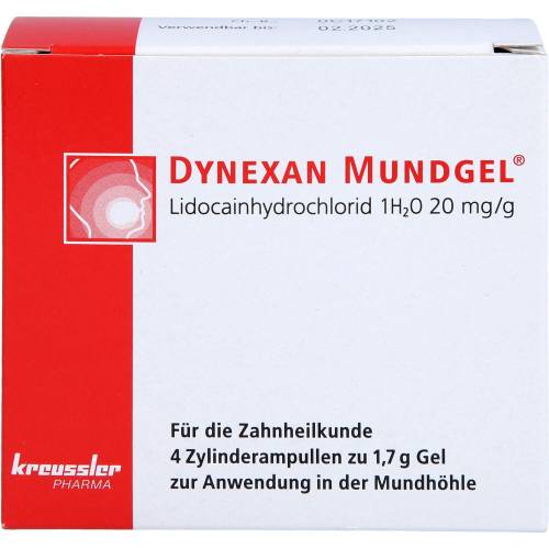 Dynexan Mundgel Zylinderampullen 6,8 g