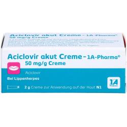 Aciclovir akut Creme-1A Pharma 2 g