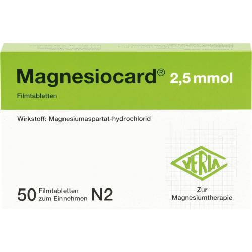 Magnesiocard 2,5 mmol Filmtabletten 50 St