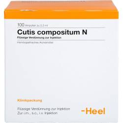Cutis compositum N Ampullen 100 St