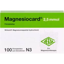 Magnesiocard 2,5 mmol Filmtabletten 100 St
