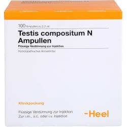Testis Compositum N Ampullen 100 St