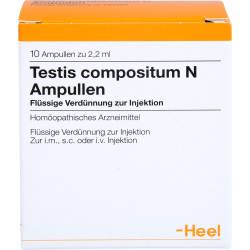 Testis Compositum N Ampullen 10 St