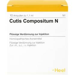 Cutis compositum N Ampullen 10 St