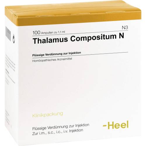 Thalamus compositum N Ampullen 100 St