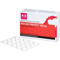 Ass AbZ Protect 100 mg magensaftresist.Tabl. 100 St