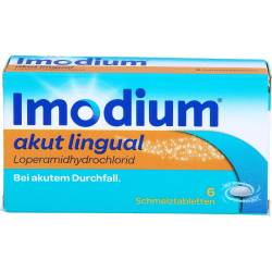 Imodium akut lingual Schmelztabletten 6 St