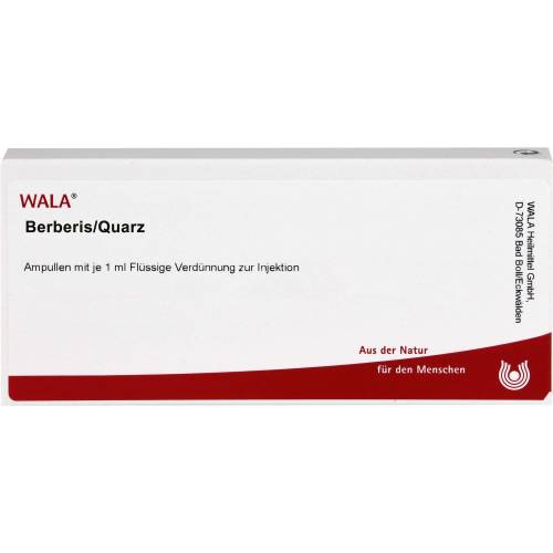 Berberis/Quarz Ampullen 10 ml