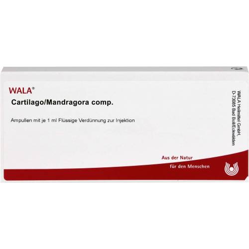 Cartilago/Mandragora comp.Ampullen 10 ml