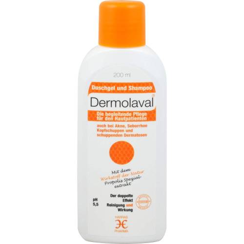 Dermolaval Duschgel+Shampoo f.d.Hautpatienten 200 ml