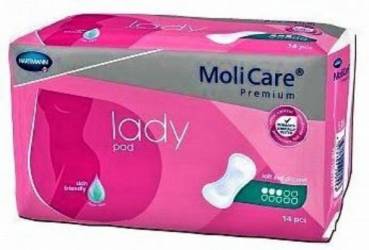 Hartmann MoliCare Premium Lady pad cu 3 picaturi - 14 bucati