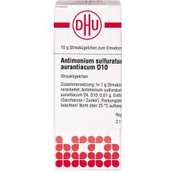 Antimonium Sulfuratum aurantiacum D 10 Globuli 10 g