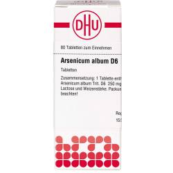 Arsenicum Album D 6 Tabletten 80 St