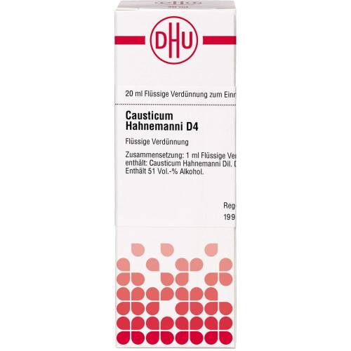 Causticum Hahnemanni D 4 Dilution 20 ml