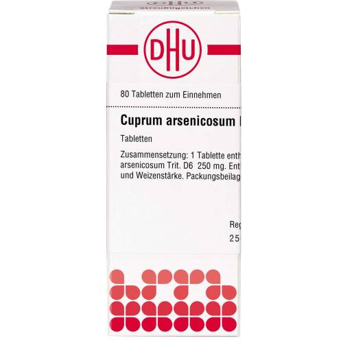 Cuprum Arsenicosum D 6 Tabletten 80 St