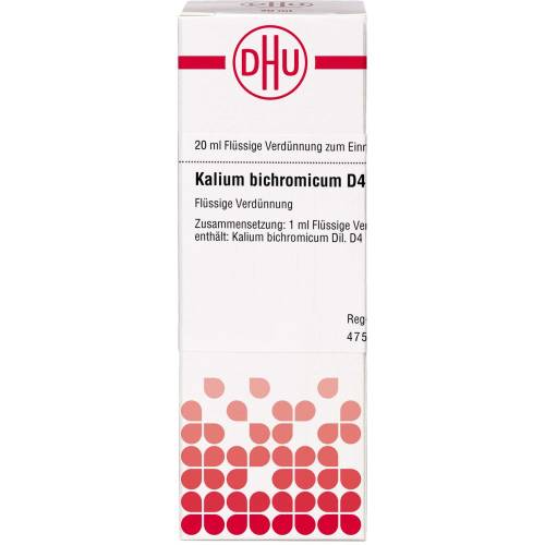 Kalium Bichromicum D 4 Dilution 20 ml