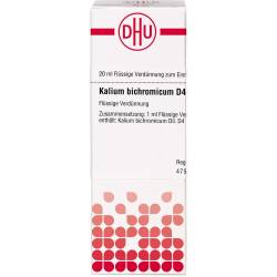 Kalium Bichromicum D 4 Dilution 20 ml