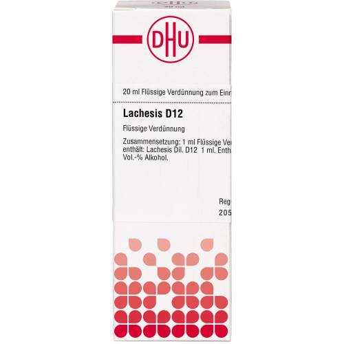 Lachesis D 12 Dilution 20 ml