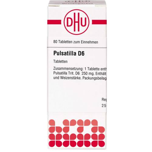 Pulsatilla D 6 Tabletten 80 St