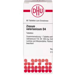 Zincum Valerianicum D 4 Tabletten 80 St
