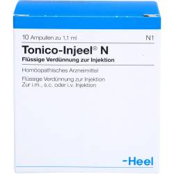 Tonico Injeel N Ampullen 10 St