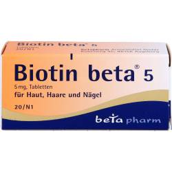 Biotin Beta 5 Tabletten 20 St